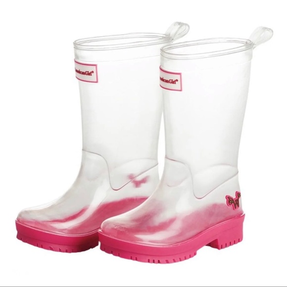 American Girl Shoes American Girl Wellie Wisher Rain Boots Size 2